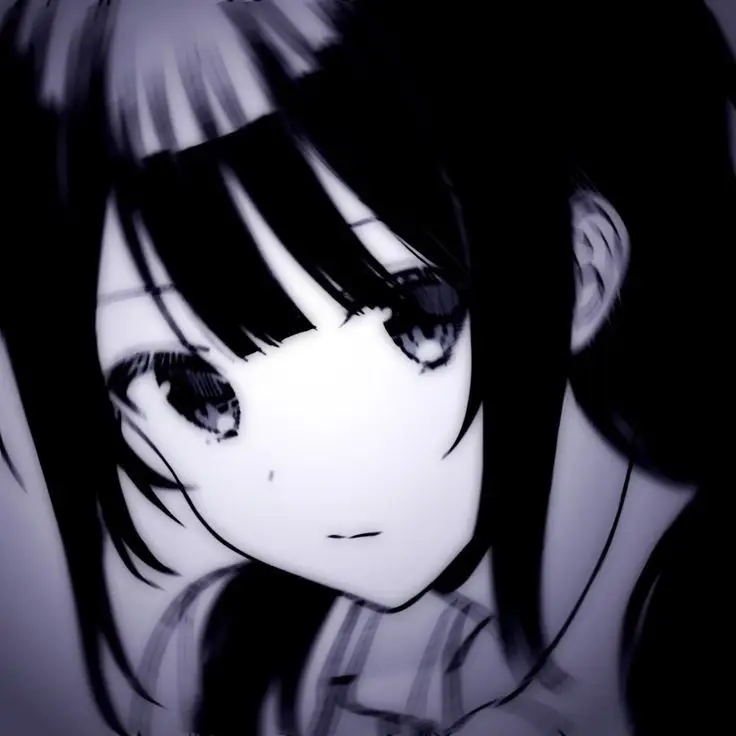 Hình avatar đẹp anime cô gái cầm điện thoại che mặt 41