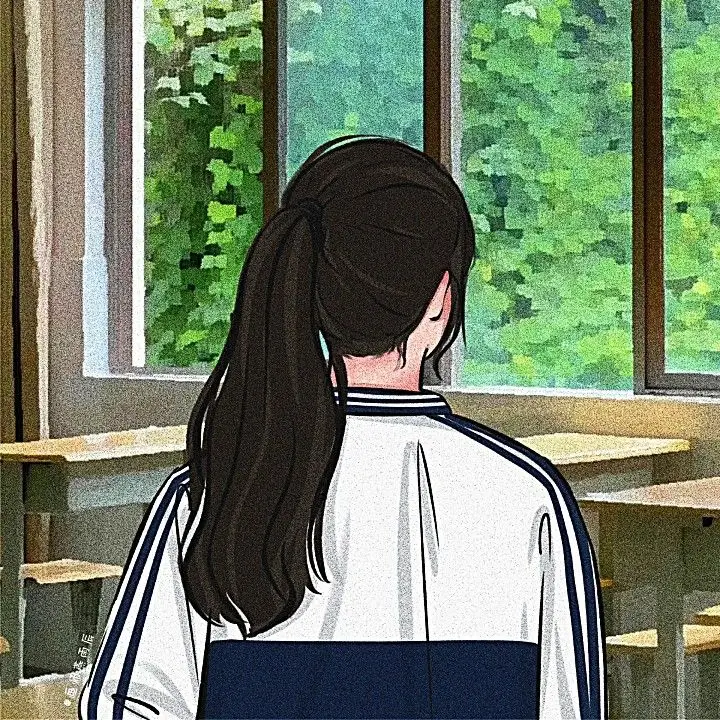 Hình avatar đẹp anime cô gái cầm điện thoại che mặt 48