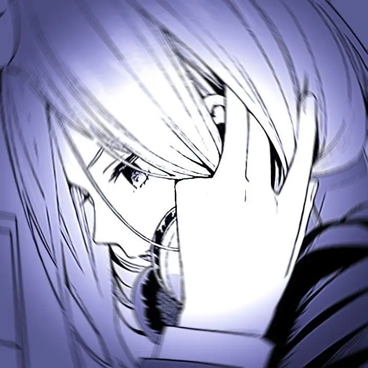 Hình avatar đẹp anime cô gái cầm điện thoại che mặt 69