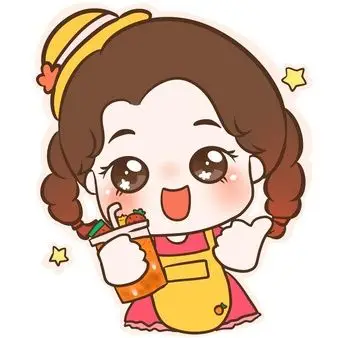 Cô gái uống trà sữa chibi dễ thương 34