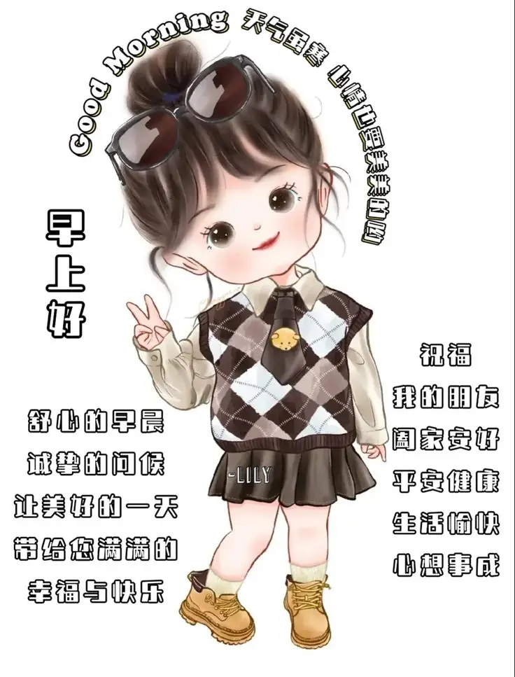 Cô gái uống trà sữa chibi dễ thương 44