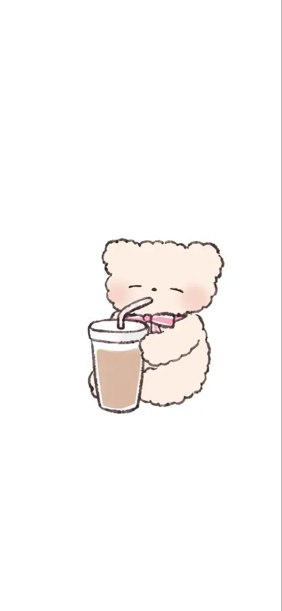 Cô gái uống trà sữa chibi dễ thương 70