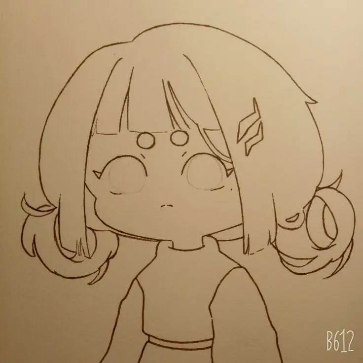 Cô Gái Vẽ Anime Đơn Giản: Nghệ Thuật Vẽ Chân Dung 10