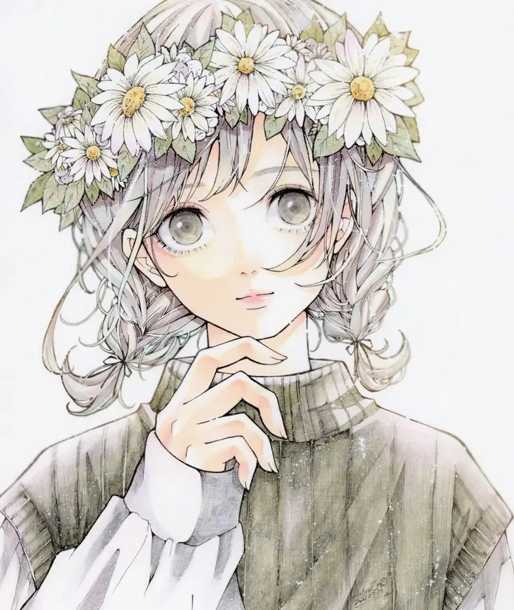 Cô Gái Vẽ Anime Đơn Giản: Nghệ Thuật Vẽ Chân Dung 14