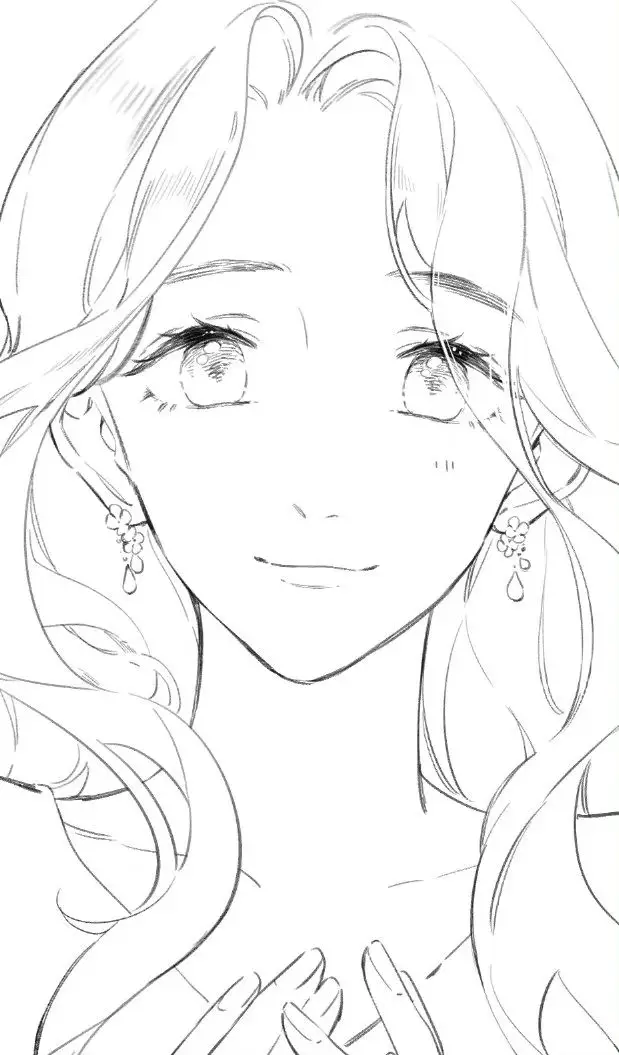 Cô Gái Vẽ Anime Đơn Giản: Nghệ Thuật Vẽ Chân Dung 16