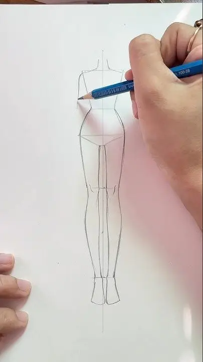 Cô Gái Vẽ Anime Đơn Giản: Nghệ Thuật Vẽ Chân Dung 17