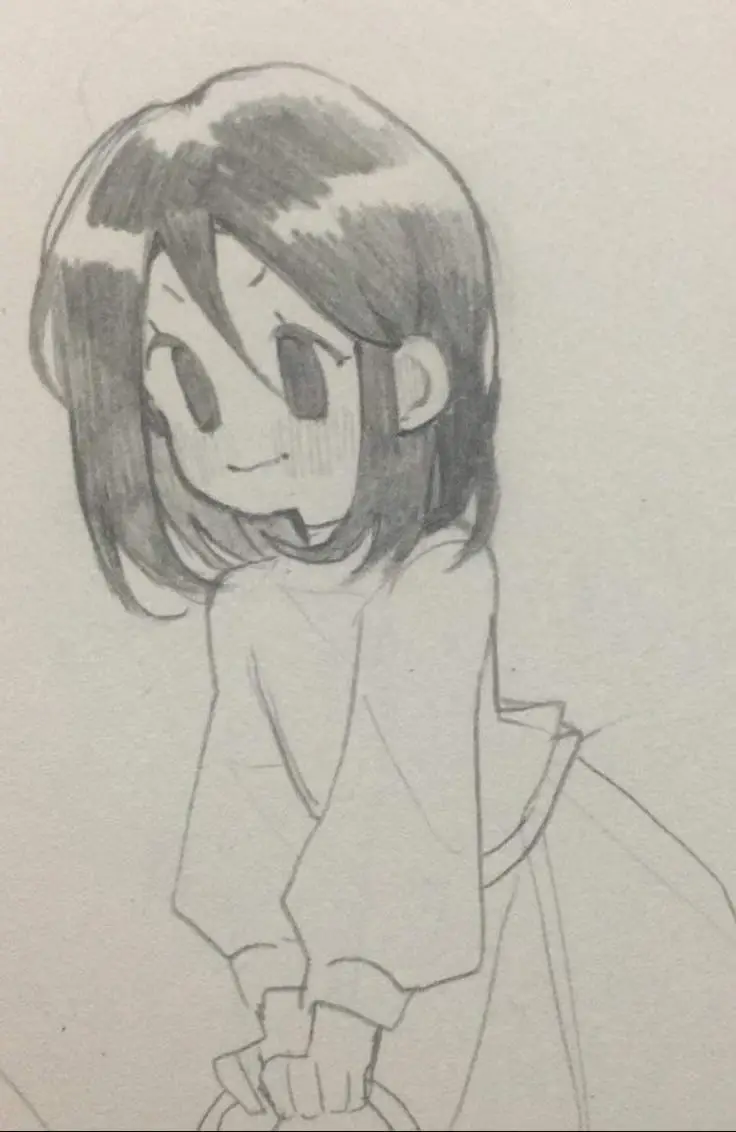 Cô Gái Vẽ Anime Đơn Giản: Nghệ Thuật Vẽ Chân Dung 40