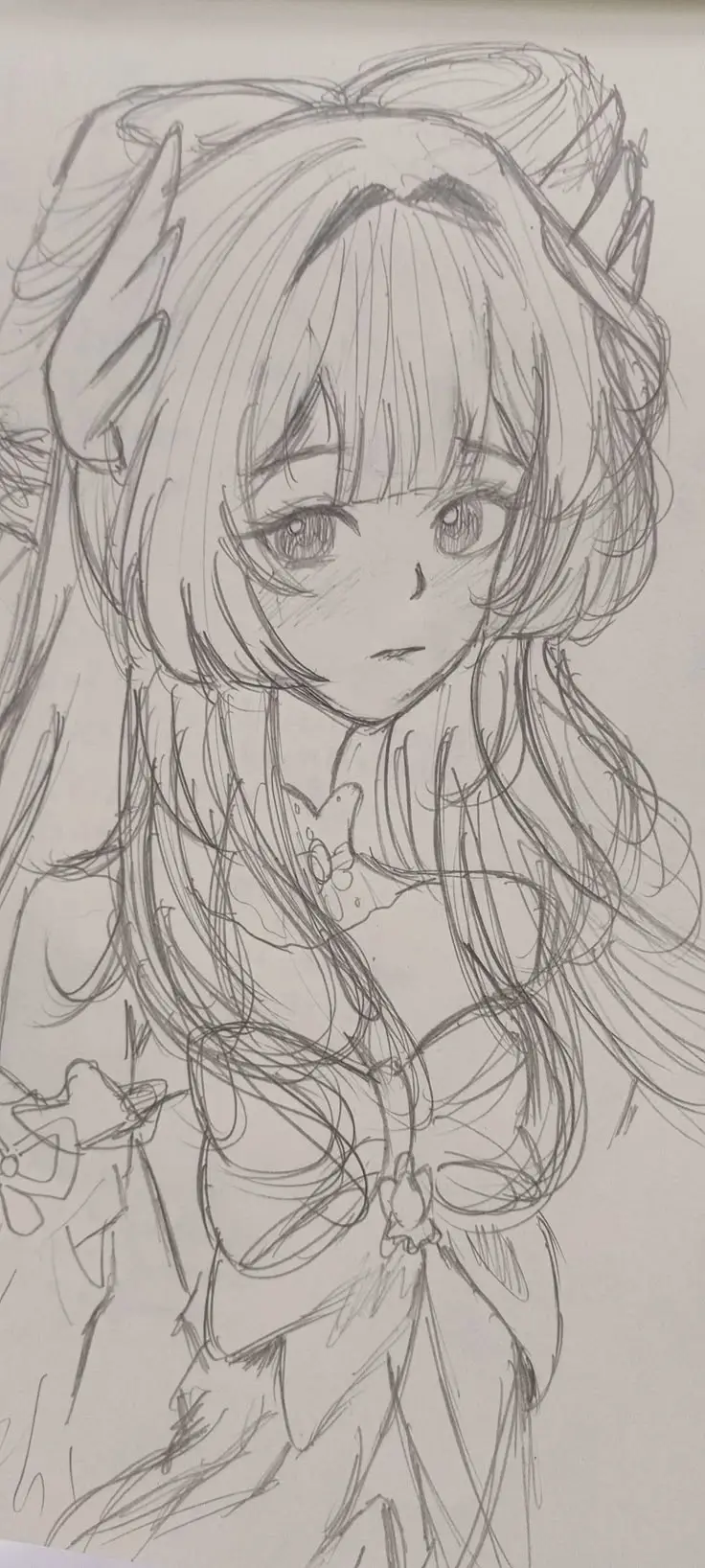 Cô Gái Vẽ Anime Đơn Giản: Nghệ Thuật Vẽ Chân Dung 52