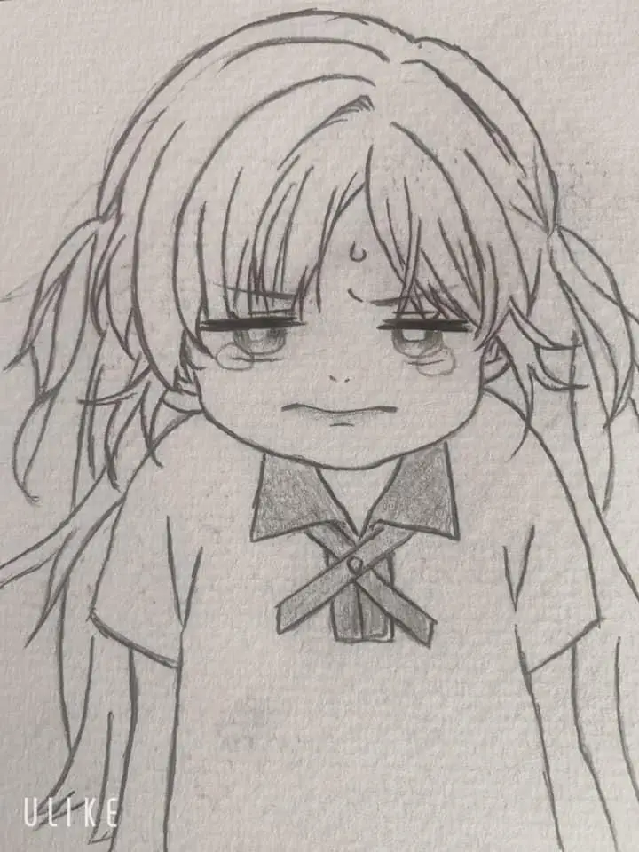 Cô Gái Vẽ Anime Đơn Giản: Nghệ Thuật Vẽ Chân Dung 62