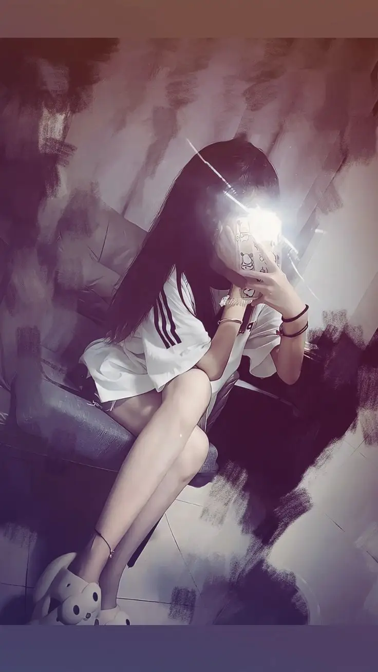 Gái Chụp Ảnh Trước Gương Tự Tin 32