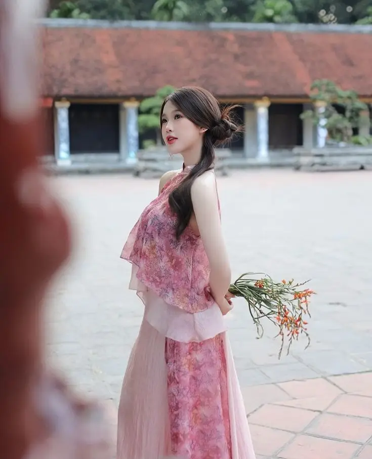 Top Ảnh gái xinh mặc áo dài duyên dáng nhất 1