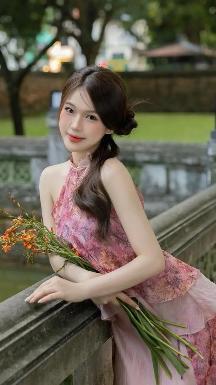 Top Ảnh gái xinh mặc áo dài duyên dáng nhất 14