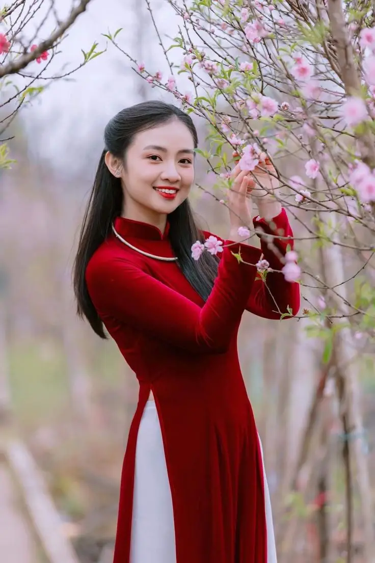 Top Ảnh gái xinh mặc áo dài duyên dáng nhất 21