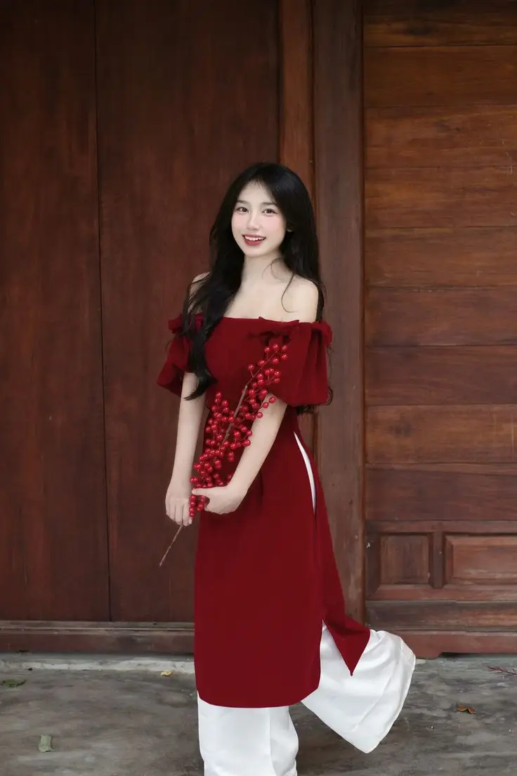 Top Ảnh gái xinh mặc áo dài duyên dáng nhất 24