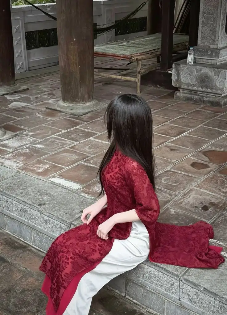 Top Ảnh gái xinh mặc áo dài duyên dáng nhất 43