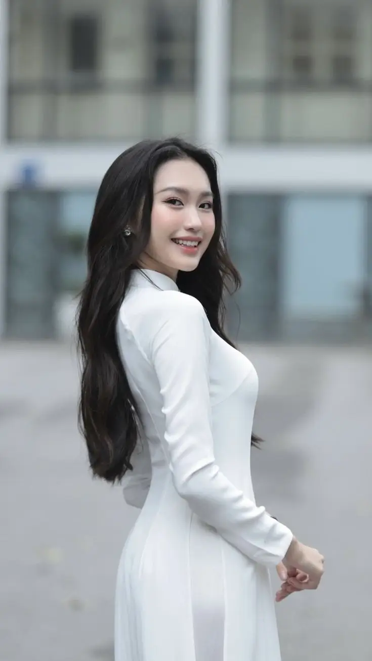 Top Ảnh gái xinh mặc áo dài duyên dáng nhất 51