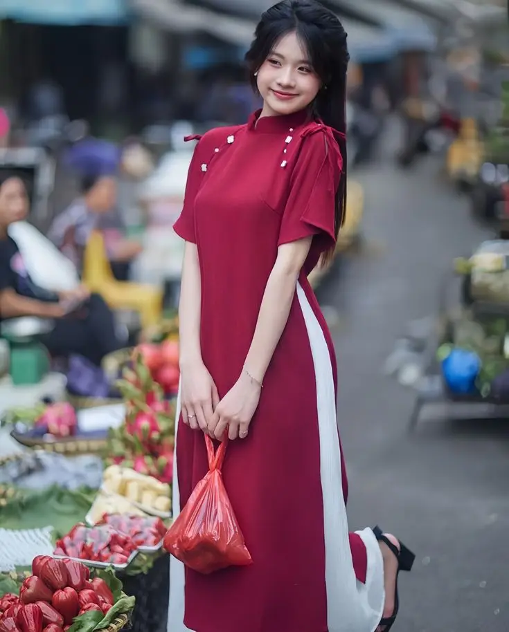 Top Ảnh gái xinh mặc áo dài duyên dáng nhất 54