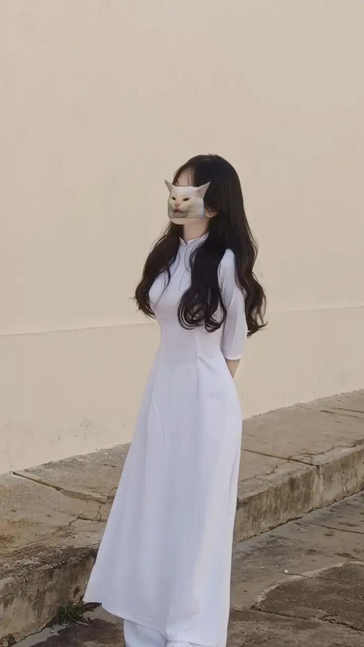 Gái Xinh Mặc Áo Dài Trắng - Bộ Ảnh Thời Trang Thanh Lịch 32