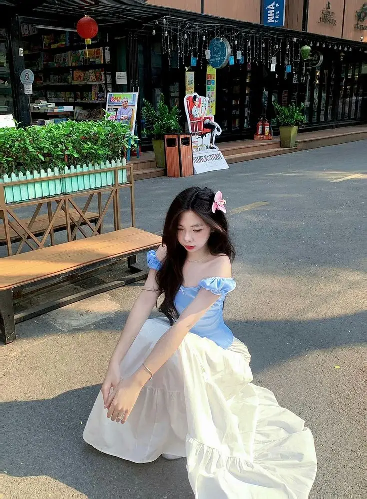 Gái xinh Trung Quốc mặc váy ngắn: Xu hướng thời trang cực chất 46