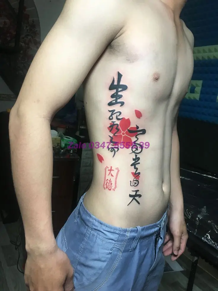 Hình Xăm Chữ Tàu Giàu Sang 13