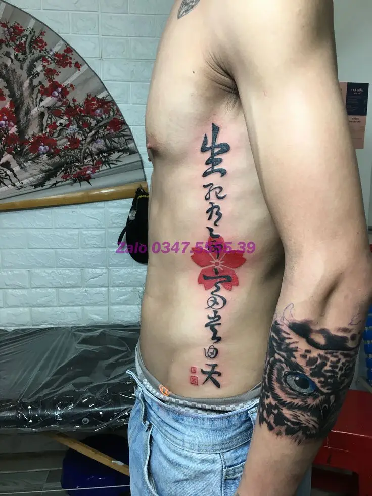 Hình Xăm Chữ Tàu Giàu Sang 64