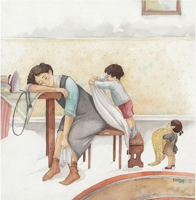 Hình ảnh cha và con gái hạnh phúc 2