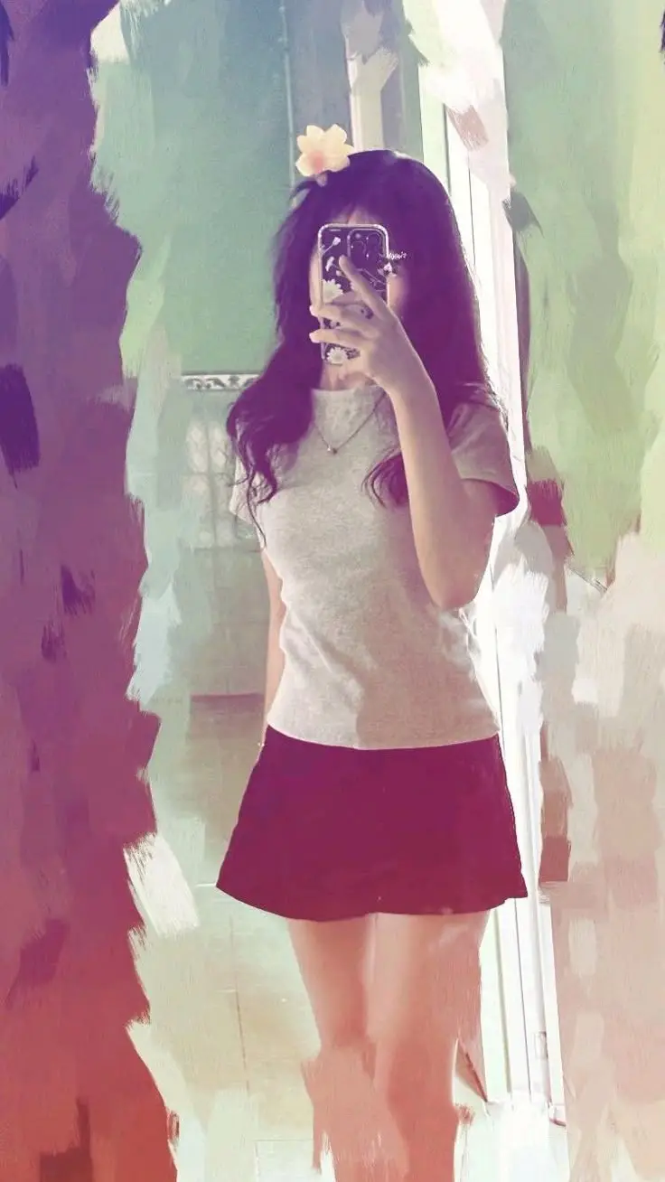 Hình Ảnh Cô Gái Cầm Hoa Che Mặt Nghệ Thuật 26