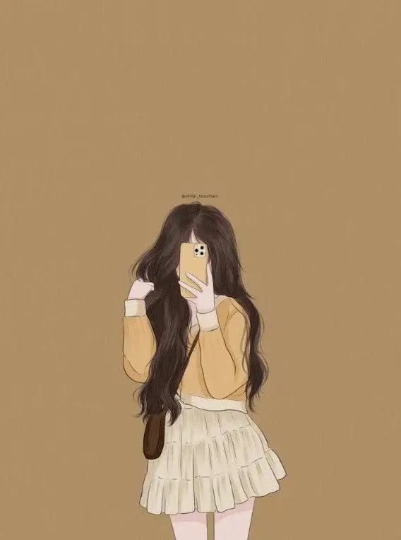 Hình Ảnh Cô Gái Cầm Hoa Che Mặt Nghệ Thuật 31