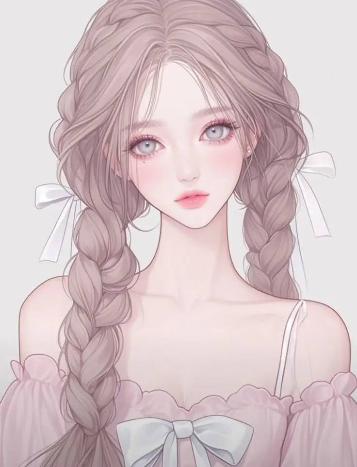 Hình Ảnh Cô Gái Cute Anime: 50 Hình Ảnh Dễ Thương 29