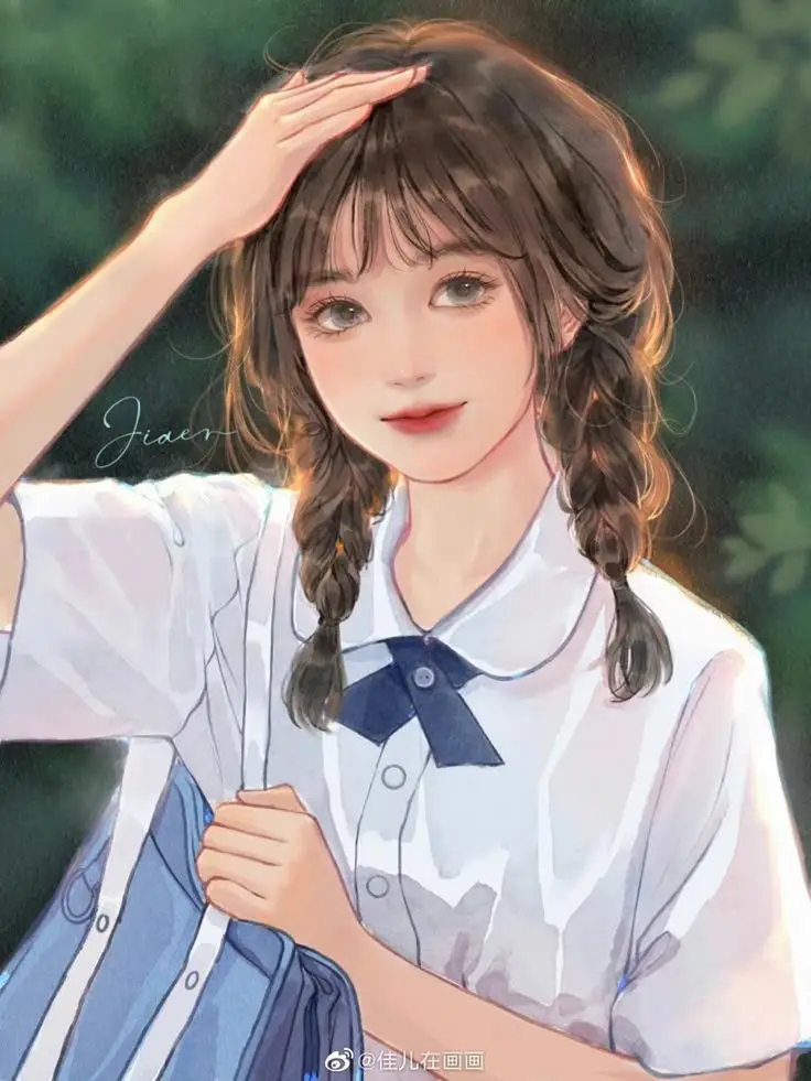 Hình Ảnh Cô Gái Cute Anime: 50 Hình Ảnh Dễ Thương 31