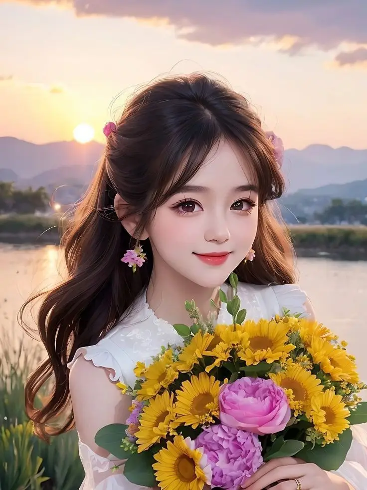 Hình Ảnh Cô Gái Cute Anime: 50 Hình Ảnh Dễ Thương 39