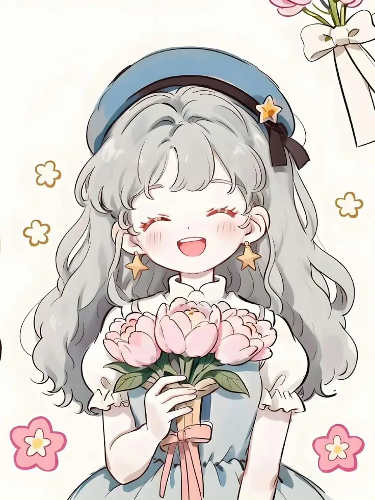 Hình Ảnh Cô Gái Cute Anime: 50 Hình Ảnh Dễ Thương 53