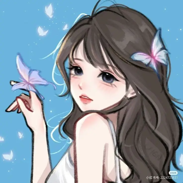 Hình Ảnh Cô Gái Cute Anime: 50 Hình Ảnh Dễ Thương 54