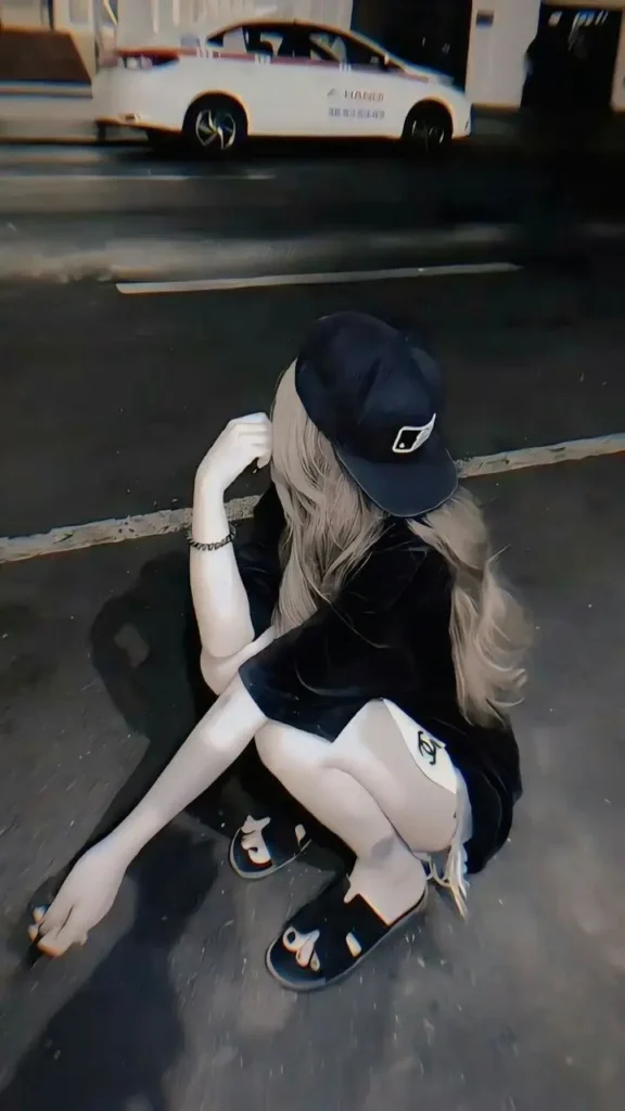 Hình ảnh con gái ngầu che mặt - Sự bí ẩn trong từng khung hình 46