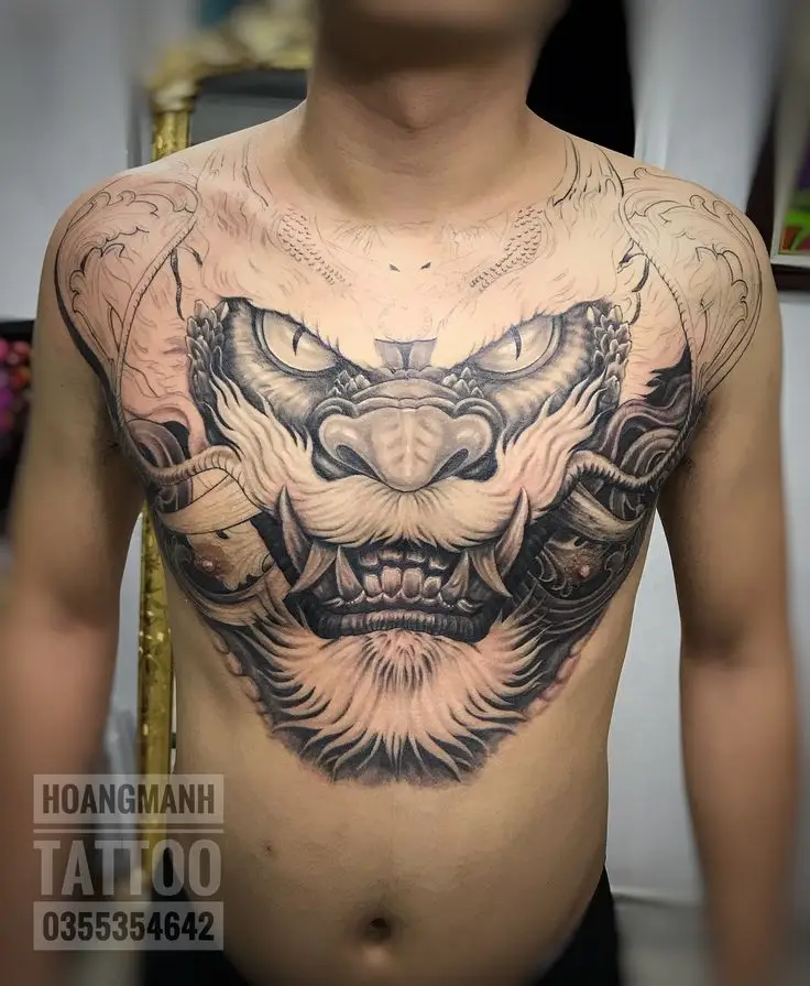 Hình Ảnh Giang Hồ Xăm Trổ Đầy Nghệ Thuật 20