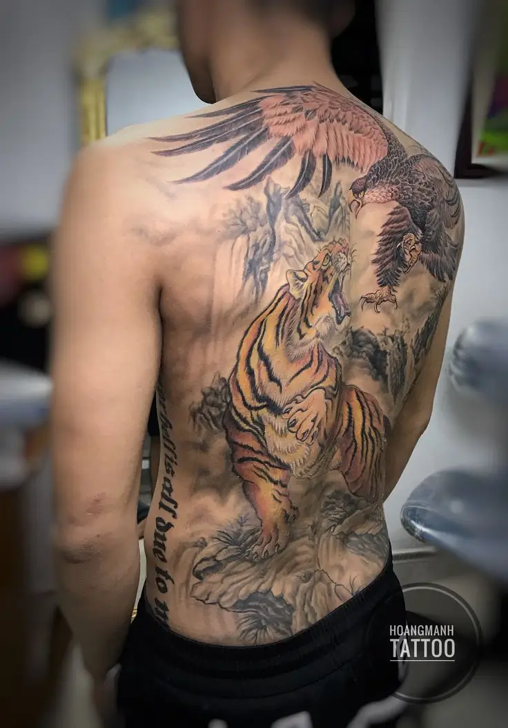 Hình Ảnh Giang Hồ Xăm Trổ Đầy Nghệ Thuật 28