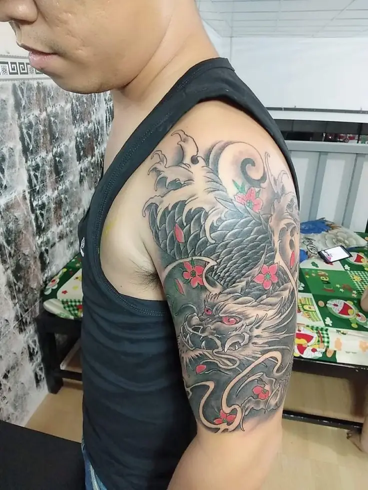 Hình Ảnh Giang Hồ Xăm Trổ Đầy Nghệ Thuật 38