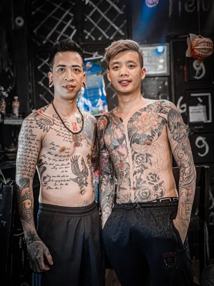 Hình Ảnh Giang Hồ Xăm Trổ Đầy Nghệ Thuật 67