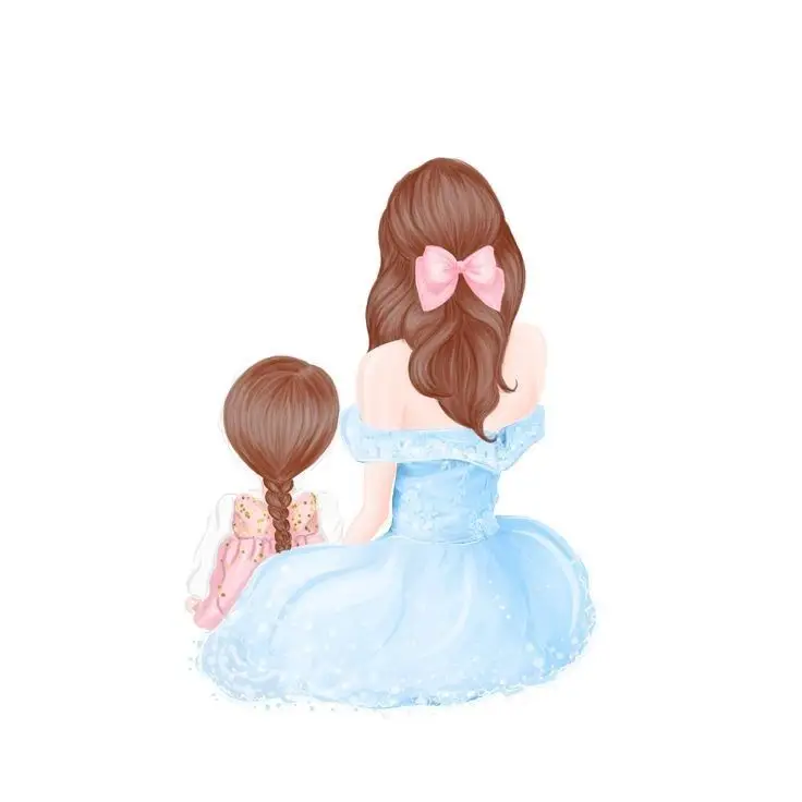 Hình Ảnh Mẹ Và Con Gái - Những Giây Phút Ngọt Ngào 9