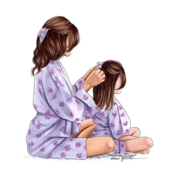 Hình Ảnh Mẹ Và Con Gái - Những Giây Phút Ngọt Ngào 10