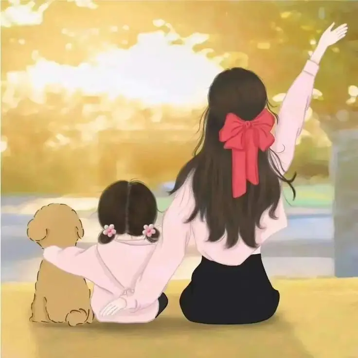 Hình Ảnh Mẹ Và Con Gái - Những Giây Phút Ngọt Ngào 17