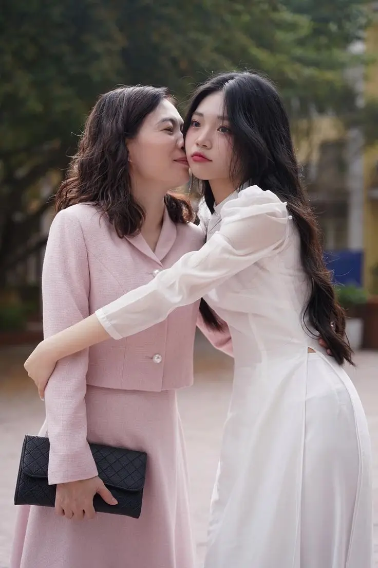 Hình Ảnh Mẹ Và Con Gái - Những Giây Phút Ngọt Ngào 24