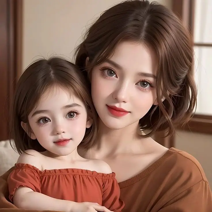 Hình Ảnh Mẹ Và Con Gái - Những Giây Phút Ngọt Ngào 29