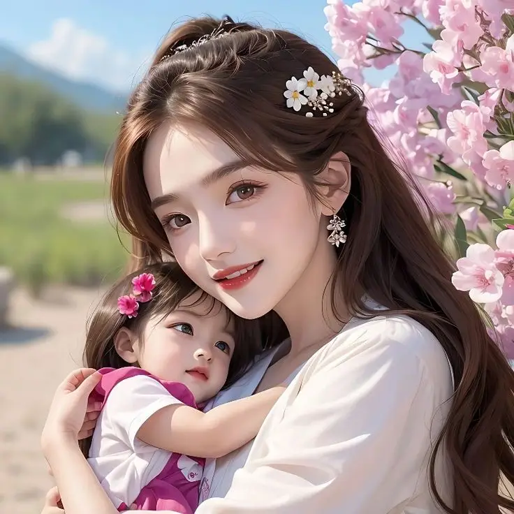 Hình Ảnh Mẹ Và Con Gái Đẹp Nhất: Tình Yêu Thiên Nhiên 52