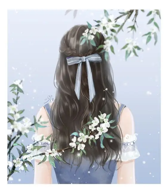 Hình ảnh sau lưng cô gái đầy ý nghĩa 33