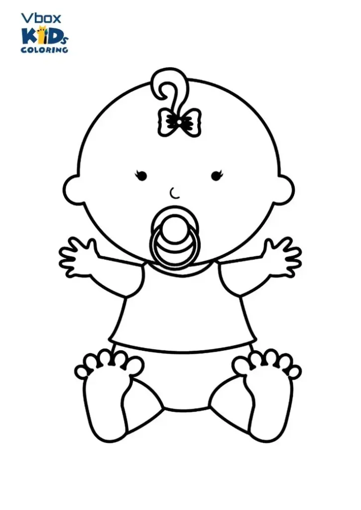 Hình Ảnh Tô Màu Cho Bé Vui Vẻ 31