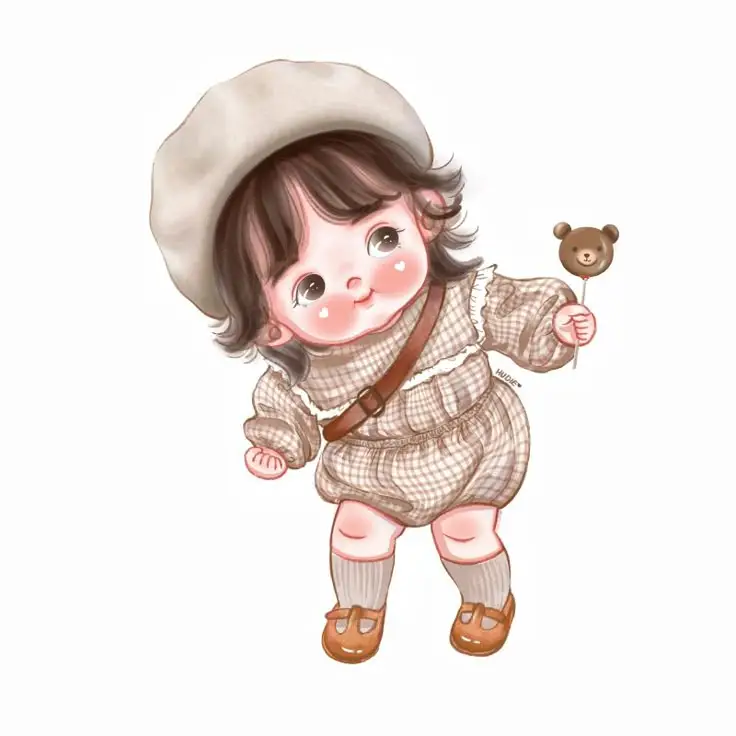 Hình bé gái dễ thương - Bộ sưu tập hình ảnh cute nhất 16