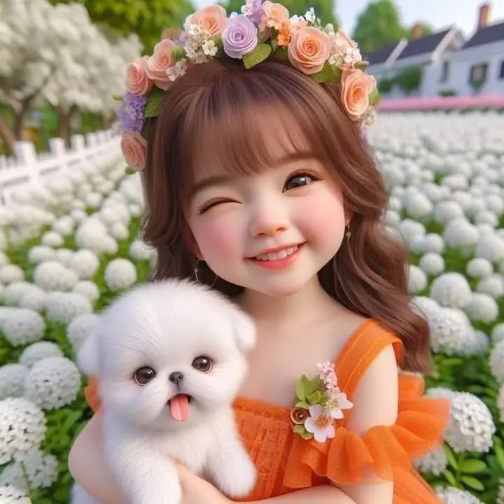 Hình bé gái dễ thương - Bộ sưu tập hình ảnh cute nhất 55