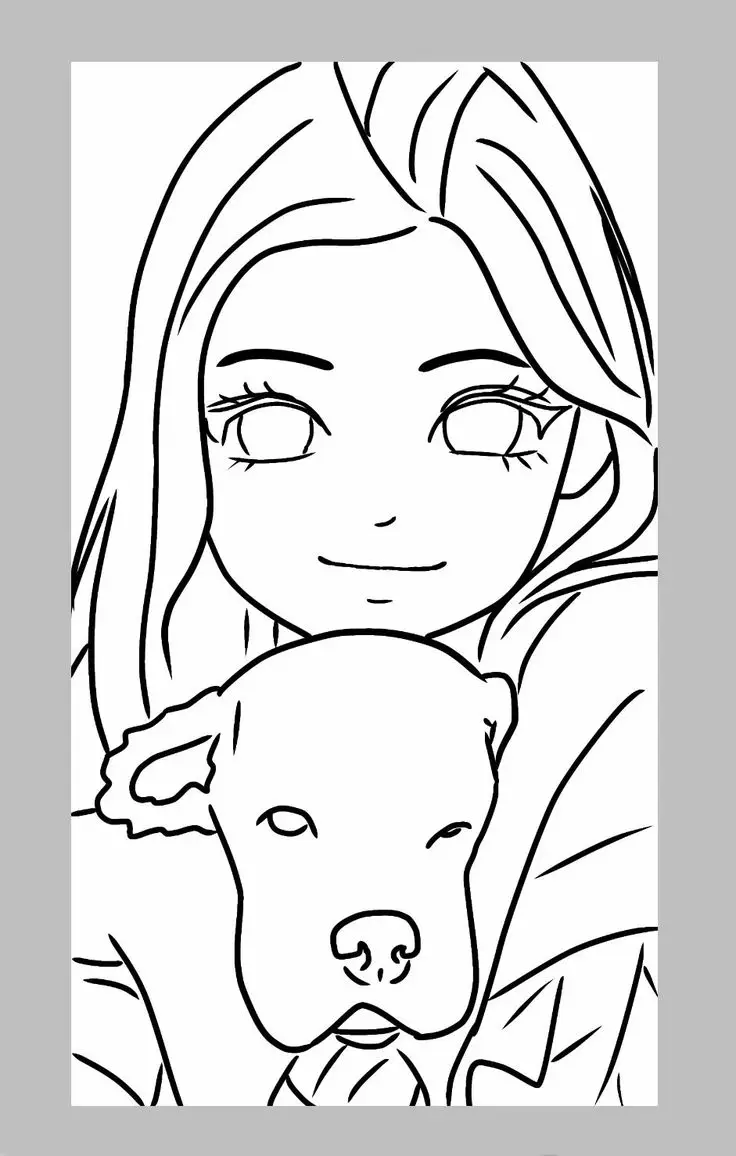 Hình Blackpink Chưa Tô Màu Dành Cho Fan 12