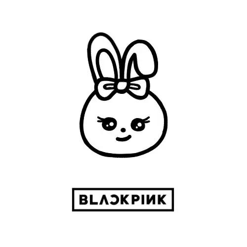 Hình Blackpink Chưa Tô Màu Dành Cho Fan 29